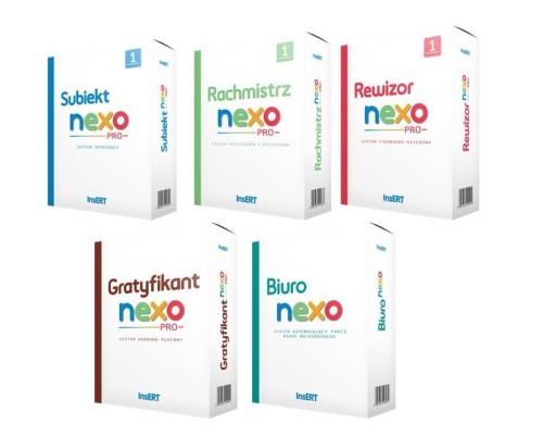 Oprogramowanie InsERT - Zestaw Biuro rachunkowo-płacowe InsERT nexo plus - 978089