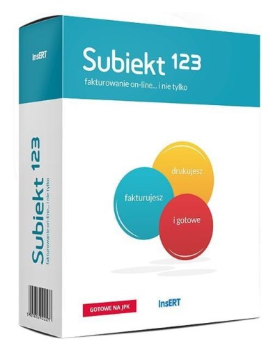 Oprogramowanie InsERT - Subiekt 123 pakiet podstawowy - licencja na 12 miesięcy - 1309225
