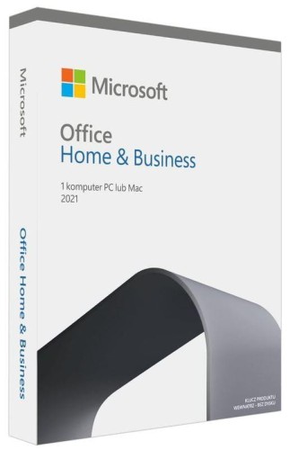 Oprogramowanie Microsoft Office Home and Business 2021 English P8 EuroZone 1 License Medialess - 978101