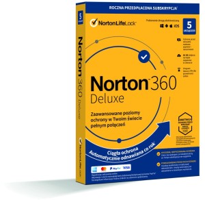 Norton 360 Deluxe 5D/12M BOX - WYMAGA KARTY