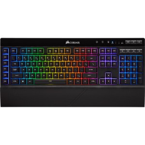 Klawiatura Corsair Gaming? K57 RGB Wireless Gaming Keyboard with SLIPSTREAM WIRELESS Technology, Backlit RGB LED, Black (NA)
