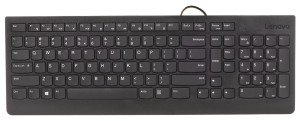 Klawiatura membranowa Lenovo Calliope USB Keyboard 1PSD50L21405 (USB 2.0; (EU); kolor czarny)