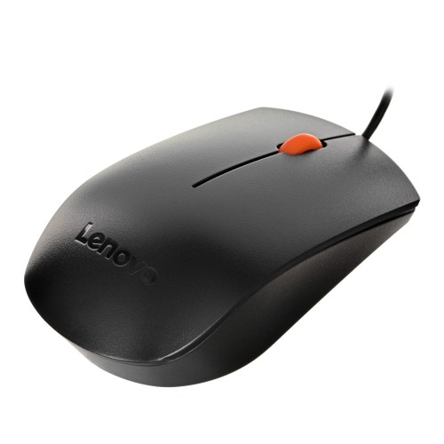 Mysz Lenovo 300 USB Mouse GX30M39704 (optyczna; 1600 DPI; kolor czarny - 929369