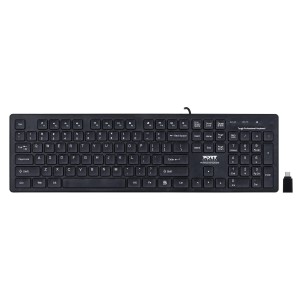 Klawiatura PORT DESIGNS 900752-US TOUGH WIRED - US