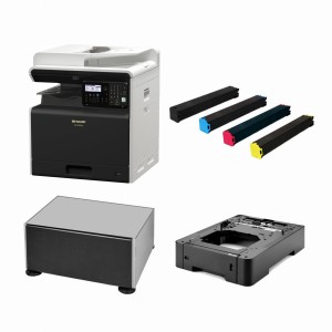 URZĄDZENIE WIELOFUNKCYJNE SHARP BP-20C20 A3 kolor + zestaw (BPCS10+BPDS10+BPGT20BA+BPGT20CA+BPGT20MA+BPGT20YA)