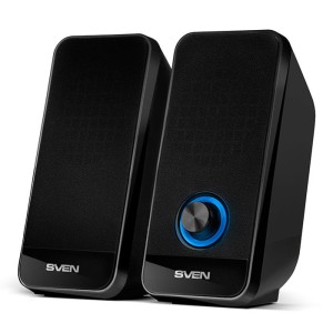 SVEN GŁOŚNIKI 2.0 320 BLACK USB 2X3W