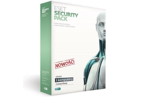 PROGRAM ESET SECURITY PACK 3PC + 3 Smartfon 1Y  LIC. kopeta - 962613
