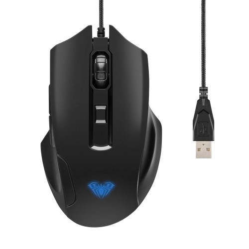 Mysz przewodowa Aula Inertia optyczna Gaming (7 kolorów podświetlenia) - 984491