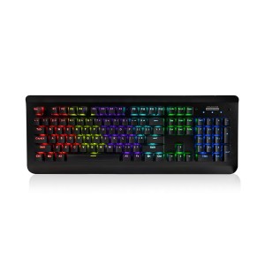 Klawiatura przewodowa Modecom Volcano HAMMER 2 RGB Gaming mechaniczna (Wymienialne Przełącznik BLUE OUTEMU)