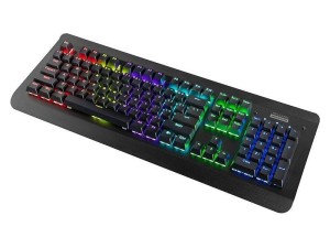 Klawiatura przewodowa Modecom Volcano HAMMER 2 RGB Gaming mechaniczna (Wymienialne Przełączniki BROWN OUTEMU)