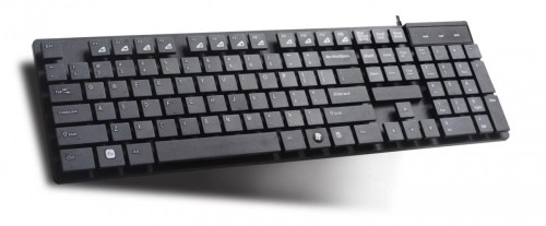 Klawiatura przewodowa Rebeltec SPECTRA USB czarna - 985296
