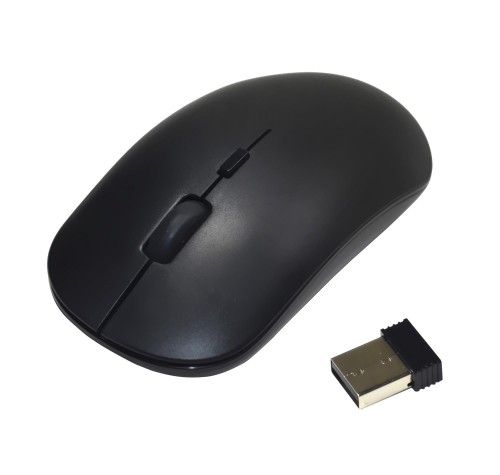 Mysz bezprzewodowa VAKOSS TM-5127UK optyczna 4 przyciski 1600dpi czarna - 985477