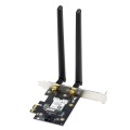 Karta sieciowa Asus PCE-AX1800 Dual Band PCI-E WiFi 6 (802.11ax), Bluetooth 5.2, WPA3, OFDMA, MU-MIMO - 1432564