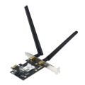 Karta sieciowa Asus PCE-AX1800 Dual Band PCI-E WiFi 6 (802.11ax), Bluetooth 5.2, WPA3, OFDMA, MU-MIMO - 1432563