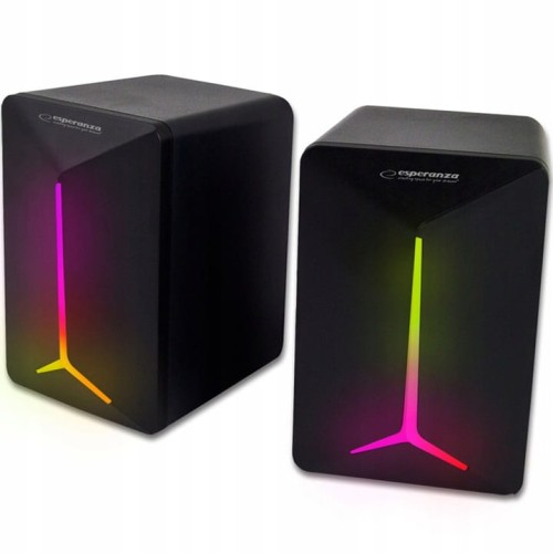 Głośniki 2.0 Esperanza USB LED Rainbow Frevo EGS105 - 1433140