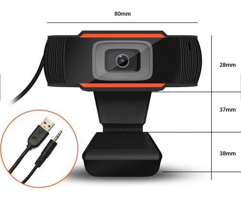 DUXO KAMERA INTERNETOWA USB 480P Z MIKROFONEM JACK WEBCAM-X10 - 1433143