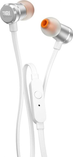 Słuchawki JBL T290 (srebrne, z mikrofonem) - 785650