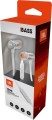 Słuchawki JBL T290 (srebrne, z mikrofonem) - 785655