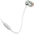 Słuchawki JBL T290 (srebrne, z mikrofonem) - 785654