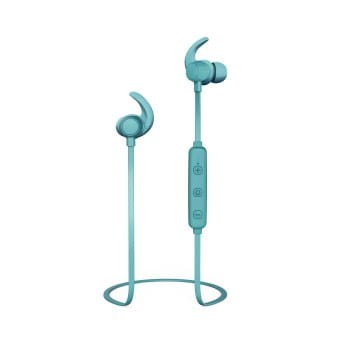 Słuchawki z mikrofonem Thomson WEAR7208PU Bluetooth douszne turkusowe - 1434878