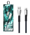 SOMOSTEL KABEL DO TELEFONU PŁASKI TYP-C POWER DELIVERY SMS-BW02 BLUE - 1435386