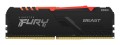 Pamięć DDR4 Kingston Fury Beast RGB 32GB (1x32GB) 3200MHz CL16 1,35V czarna - 1437585