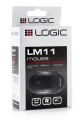 Mysz przewodowa LOGIC LM-11 optyczna czarna - 953914