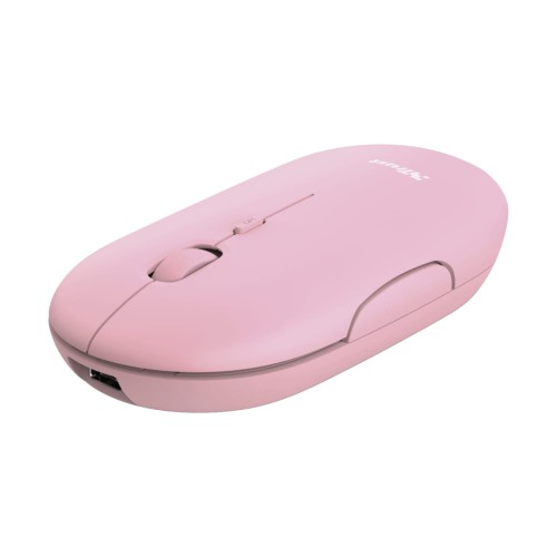 Mysz TRUST PUCK WIRELESS RECHARGEABLE PNK - 1067625