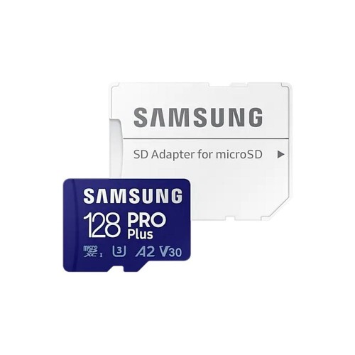 Karta pamięci Samsung PRO Plus microSDXC 128GB (160/120 MB/s) + adapter - 1227663