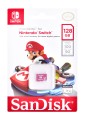 Karta pamięci MicroSDXC SanDisk NINTENDO SWITCH microSDXC 128GB 100/90 MB/s A1 C10 V30 UHS-I U3 - 1064290