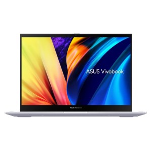ASUS Vivobook S 14 Flip OLED TP3402 90NB0WR2-M002B0 i5-12500H 14.0" 2.8K OLED Touch 90Hz 400nits Glossy 16GB DDR4 SSD512 Intel Iris Xe Graphics WLAN+BT Cam 70WHrs Win11 Cool Silver