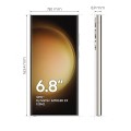 Smartfon Samsung Galaxy S23 Ultra (S918) 12/512GB 6,8" Dynamic AMOLED 2X 3088x1440 5000mAh Dual SIM 5G Cream - 1492998