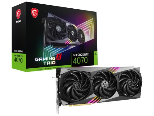 Karta graficzna MSI GeF RTX 4070 GAMING X TRIO - 1456190