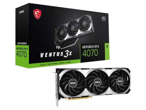 Karta graficzna MSI GeF RTX 4070 VENTUS 3X 12G OC - 1456077