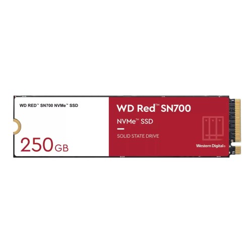 Dysk SSD WD Red SN700 WDS250G1R0C (250 GB ; M.2; PCIe NVMe 3.0 x4) - 1017879