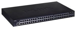 Switch zarządzalny D-Link DGS-1250-52XMP/E 48xGigabit 4xSFP+