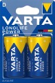 Zestaw baterii alkaliczne VARTA High Energy LR20 D (x 2) - 1513473