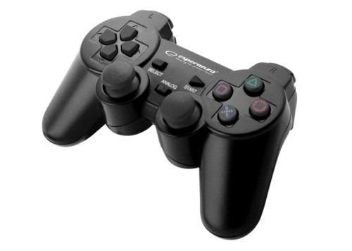 Gamepad Esperanza Trooper EGG107K (PC, PS3; kolor czarny) (WYPRZEDAŻ) - 1513690