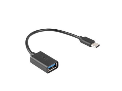 LANBERG ADAPTER USB-C(M)->USB-A(F) 2.0 15CM OTG AD-OTG-UC-01 - 1522482