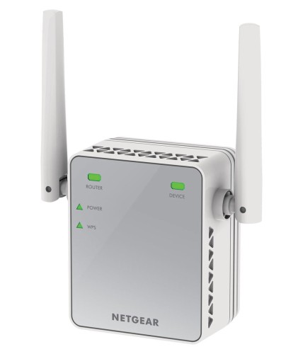 Extender NETGEAR EX2700-100PES (11 Mb/s - 802.11b, 300 Mb/s - 802.11n, 54 Mb/s - 802.11g) - 741337