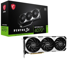 Karta VGA MSI GeForce RTX 4070 Ti VENTUS 3X 12G OC 12GB GDDR6X 192bit HDMI+3xDP PCIe4.0