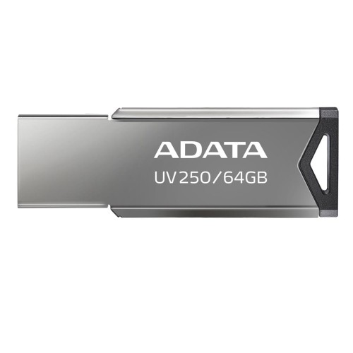 Pendrive ADATA UV250 AUV250-64G-RBK (64GB; USB 2.0; kolor srebrny) - 1151481