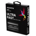 Dysk zewnętrzny SSD ADATA SE800 (512GB; 2.5"; USB 3.2 Gen 2; czarny) - 1296312