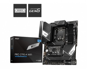 Płyta MSI PRO Z790-A WIFI /Z790/DDR5/SATA3/M.2/USB3.2/WiFi/BT/PCIe5.0/s.1700/ATX