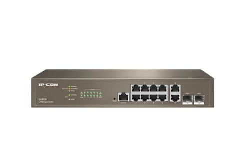 Switch zarządzalny IP-COM G5312F 10x 1GbE 2x SFP - 1452300