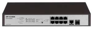 Switch zarządzalny IP-COM By Tenda Pro-S8-150W 8x 1GbE 1x SFP PoE 150 W