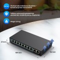 EXTRALINK CERES 8 PORTOWY SWITCH POE 48V 10/100MB 802.3AF 15,4W NA PORT - 1499600