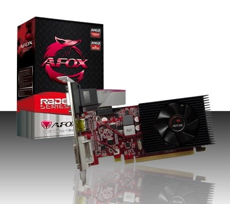 AFOX RADEON HD 5450 2GB DDR3 64BIT DVI HDMI VGA LP FAN AF5450-2048D3L5 - 1539413