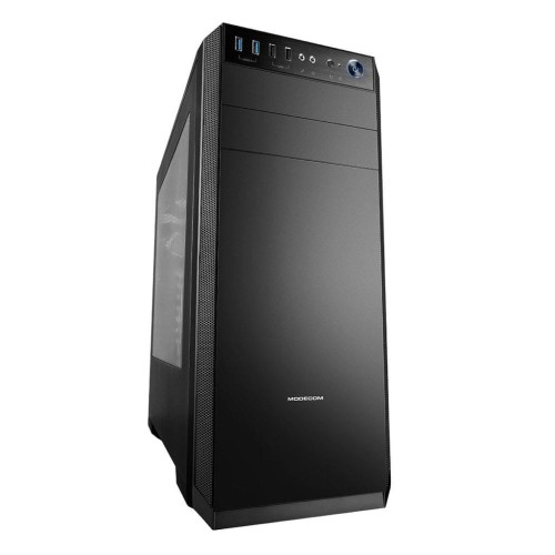 Obudowa MODECOM Oberon Pro Glass AT-OBERON-PG-10-000000-0002 (ATX, ITX, Micro ATX; kolor czarny) - 1542064