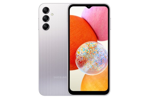 Smartfon Samsung Galaxy A14 (A145R) 4/64GB 6,6" PLS 1080x2408 5000mAh Dual SIM 4G Aurora Silver - 1455607